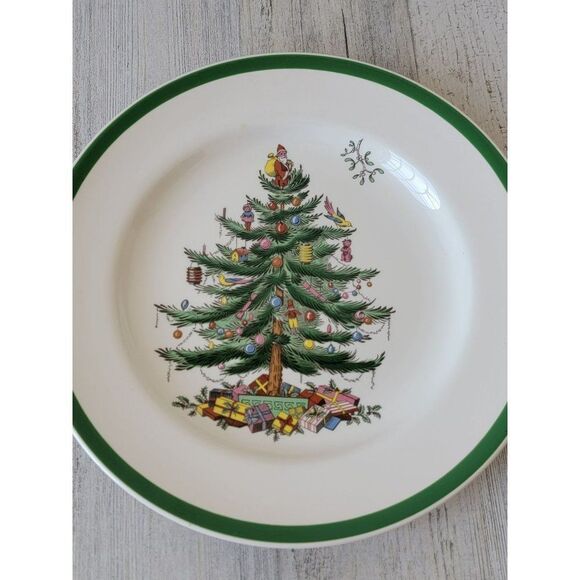 Spode plate s3324 Christmas tree 10" Xmas‎ decor - Picture 2 of 7